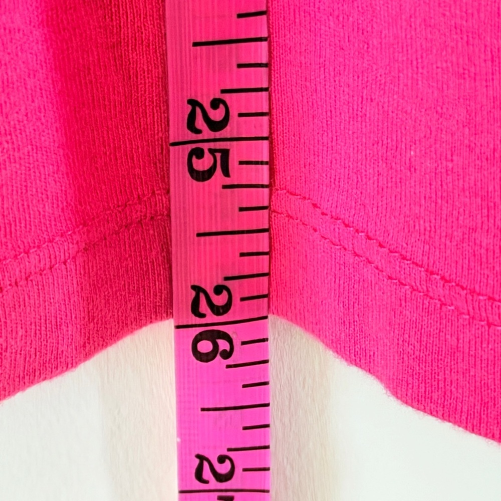 Karen Scott Pink Short Sleeve Henley Tee - Picture 5 of 8